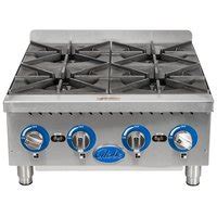 Globe GHP12G 12 Countertop Gas Hot Plate 44 000 BTU