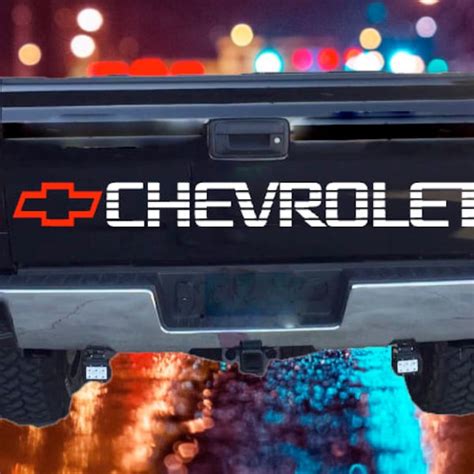 Chevy Tailgate Decal - Etsy