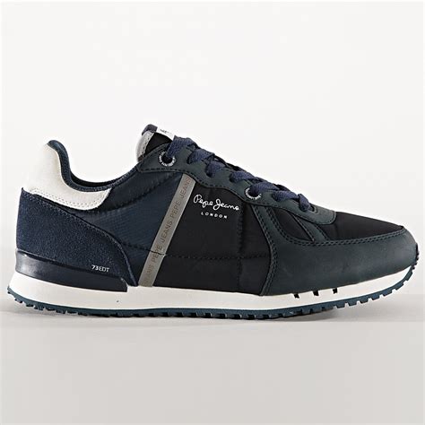 Pepe Jeans Baskets Tinker Zero Pms Bleu Marine