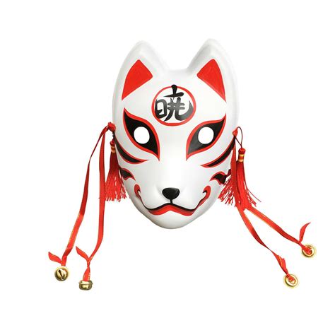 ₩4 347에서 손으로 그린 Anbu 마스크 일본 Kitsune 폭스 마스크 전체 얼굴 두꺼운 Pvc 코스프레 의상 Y0804 Dhgate