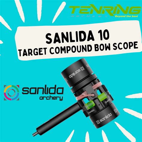 Sanlida Sight Scope Target Compound Bow Tenring Archery