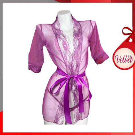 Jual Rv Lingerie Set Piyama Bahan Transparant Model Sexy Shopee Indonesia