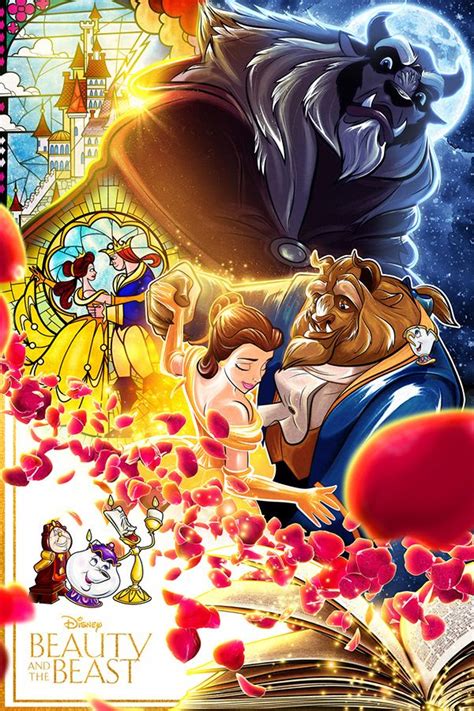 DISNEY - BEAUTY AND THE BEAST (2020) | Disney art, Disney princess art ...