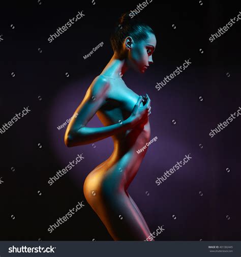 Fashion Art Photo Elegant Nude Model Stock Photo 401382445 Shutterstock