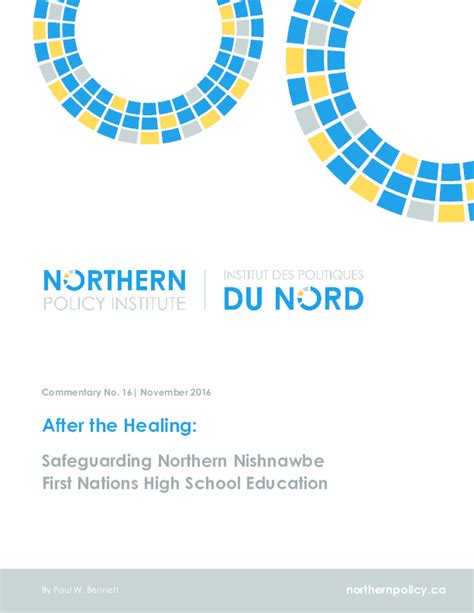 (PDF) After the Healing: Safeguarding Northern Nishnawbe First Nations