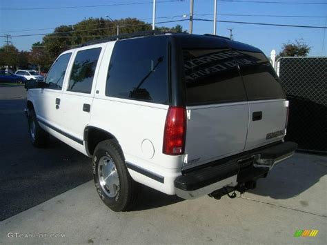 1997 Olympic White Chevrolet Tahoe Lt 4x4 21132477 Photo 5 Gtcarlot