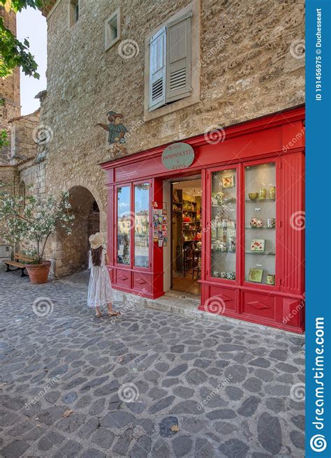 Moustiers Sainte Marie Village In Provence France Editorial Image