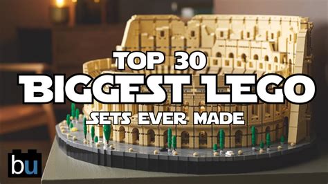 Top 30 Biggest Lego Sets Ever Made As Of 2021 Brickhubs