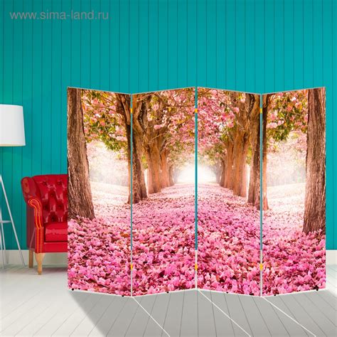 Ширма "Нежность", 200 х 160 см (3919699) - Купить по цене от 4 513.00 ...