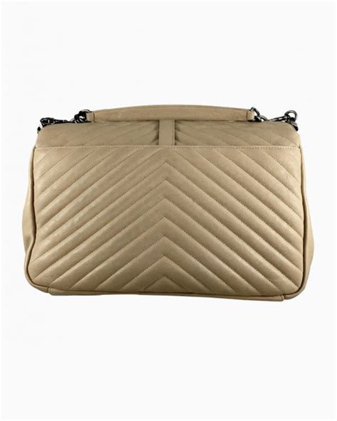 Bolsa Yves Saint Laurent College Nude