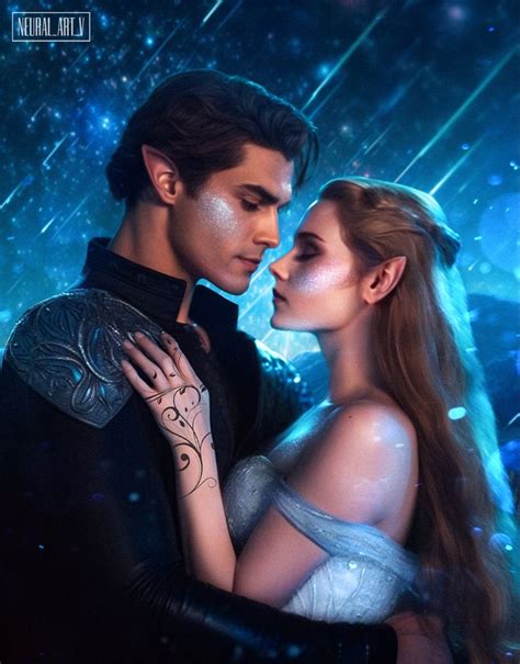 Scene With Starfall From A Court Of Mist And Fury Feyre And Rhysand