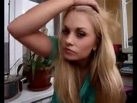 Sexy Blonde Girl Smoking A Cigarette YouTube