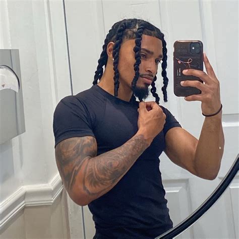 Attractive Two Strand Twists Hairstyles For Black Men To Wear In