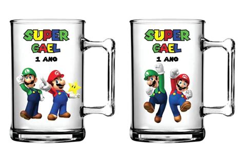 Canecas Acrílica Super Mario Elo7 Produtos Especiais