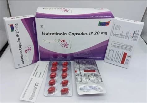 Finished Product Isotretinoin 20 Mg Capsules Packaging Type Box At Rs