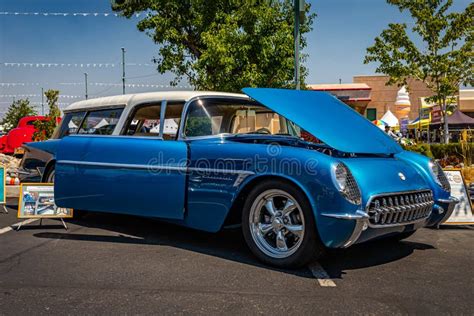 1954 Chevrolet Corvette Nomad Station Wagon Editorial Stock Photo ...