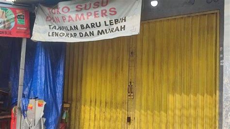 Dibobol Maling Toko Susu Di Mustikajaya Bekasi Sudah Dua Hari Tidak