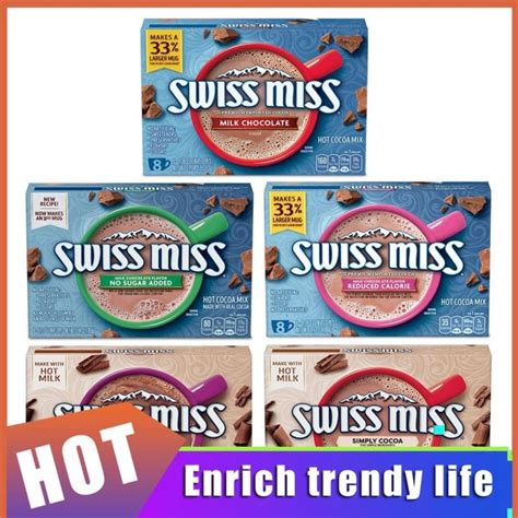 Swiss Miss Hot Chocolate Classics Sensible Sweets Simply Cocoa Lazada Ph