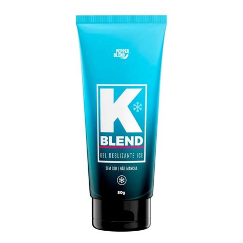 K Blend Ice Gel Deslizante G Pepper Blend Distribuidora Hot Flowers