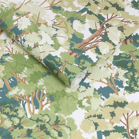 Folklore Tree Sage Wallpaper | Green | Graham & Brown