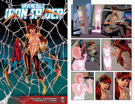 INVINCIBLE IRON SPIDER Patreon Preview By Tracyscops Hentai Foundry