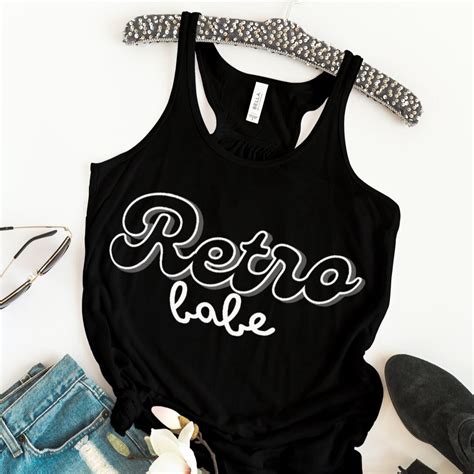 Retro Babe Svg Files The Retro Png Svg Babe The S Etsy