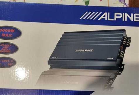 Автомобильный усилитель Alpine AP 45.1 | Festima.Ru - Мониторинг объявлений