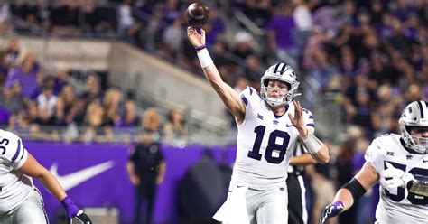 Kansas State Quarterback Will Howard Proves To Be Reliable