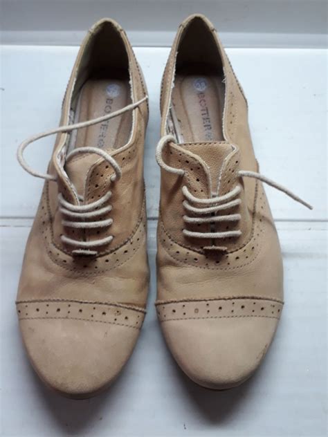 Oxford Nude N Bottero Sapato Feminino Bottero Usado Enjoei