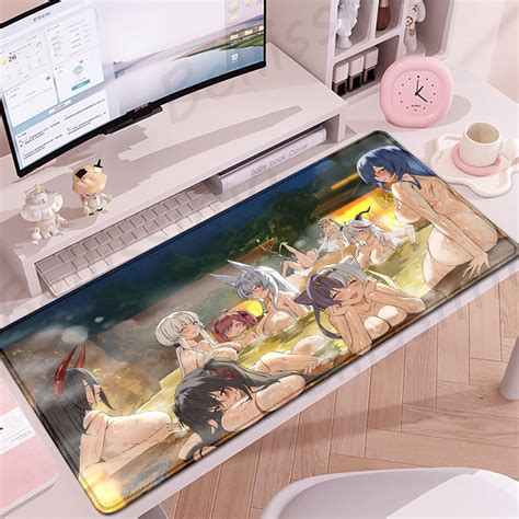Game Anime Azur Lane Big Ass Mouse Pad Boods Hentai Mousepad Extended Mouse Mat Keyboard Pad E
