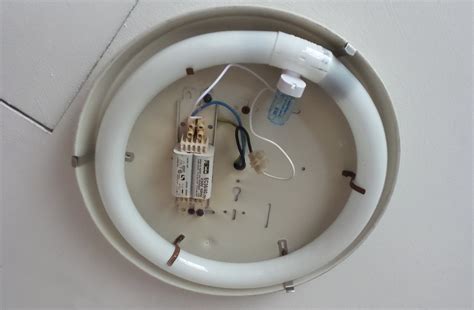 Round Fluorescent Light Wiring Diagram