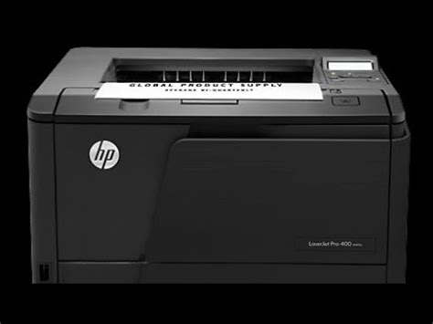 HP LaserJet Pro 400 M401A How To Installed Printer Driver & Firmware ...
