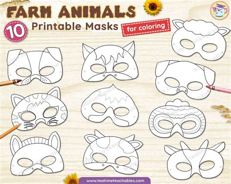 printable masks for preschoolers 3