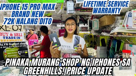 GRABE NAPAKA MURA NG MGA IPHONES DITO SA LEGIT SELLER SA GREENHILLS