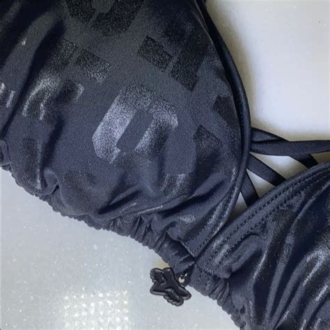 Fox Swim Fox Racing Triumph Slide Halter Bikini Top Swim Poshmark