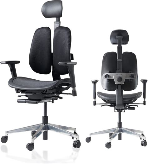 Buy DUOREST Alpha Dual-Back Home Office Desk Chairs - Ergonomic Office ...