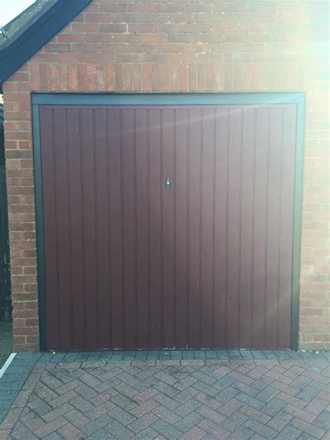 Red Seceuroglide Roller Garage Door Shutter Spec Security