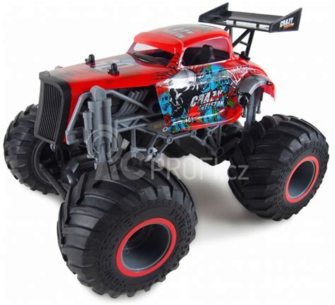 Rc Auto Monster Truck Crazy Hot Rod Erven Rcprofi Cz