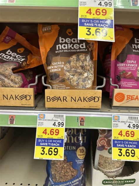 Bear Naked Granola As Low As Kroger Krazy