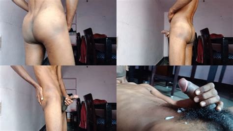 Rajesh Masturbating Dick And Showing Butt Ass And Cumming In The Glass Free Porn Videos