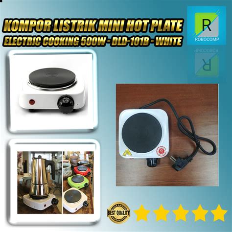 Jual Kompor Listrik Mini Hot Plate Electric Cooking 500W Adoolla Shopee Indonesia
