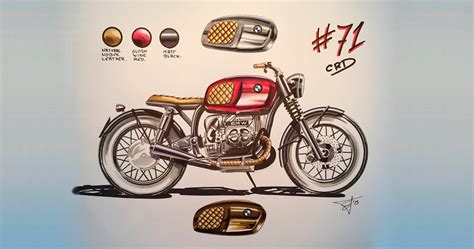 Crd71 Cafe Racer Bmw R100 By Cafe Racer Dreams Madrid