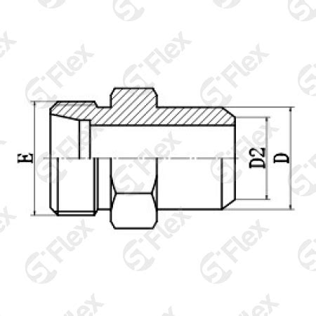 Купить гидравлический адаптер DKO-L/S по доступным ценам в Stflex
