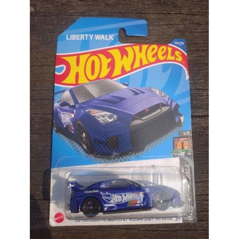 Jual Hot Wheels Nissan R Lbwk Biru Shopee Indonesia