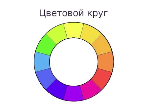 Цвет. Цветовой круг. Родственные и контрастные цвета. Сочетание цветов ...
