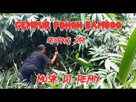 Gempur Pohon Bamboo Seorang Diri Youtube