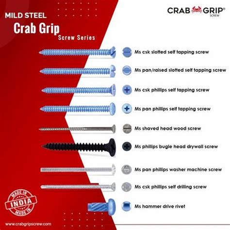 Mild Steel Full Thread Ms Pan Slotted Self Tapping Screw For Hardware