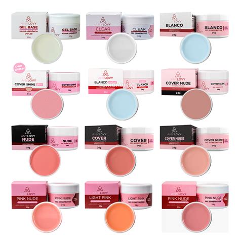 Gel Para Alongamento De Unhas Anylovy G Clear Cover Nude Gel Base