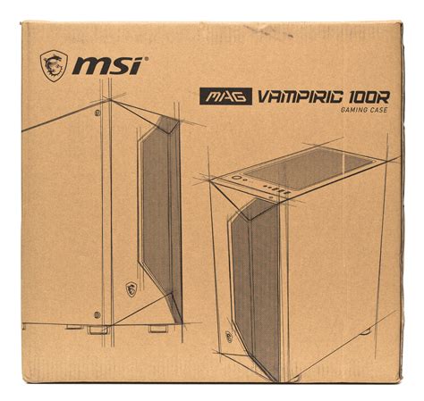 Обзор корпуса MSI MAG Vampiric 100R