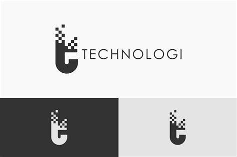 Concepto Creativo De Dise O De Logotipo Tecnol Gico Vector Premium